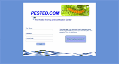 Desktop Screenshot of pestedcampus.com